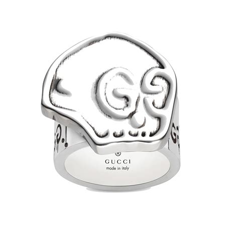 fake gucci skull ring|gucci ghost ring sale.